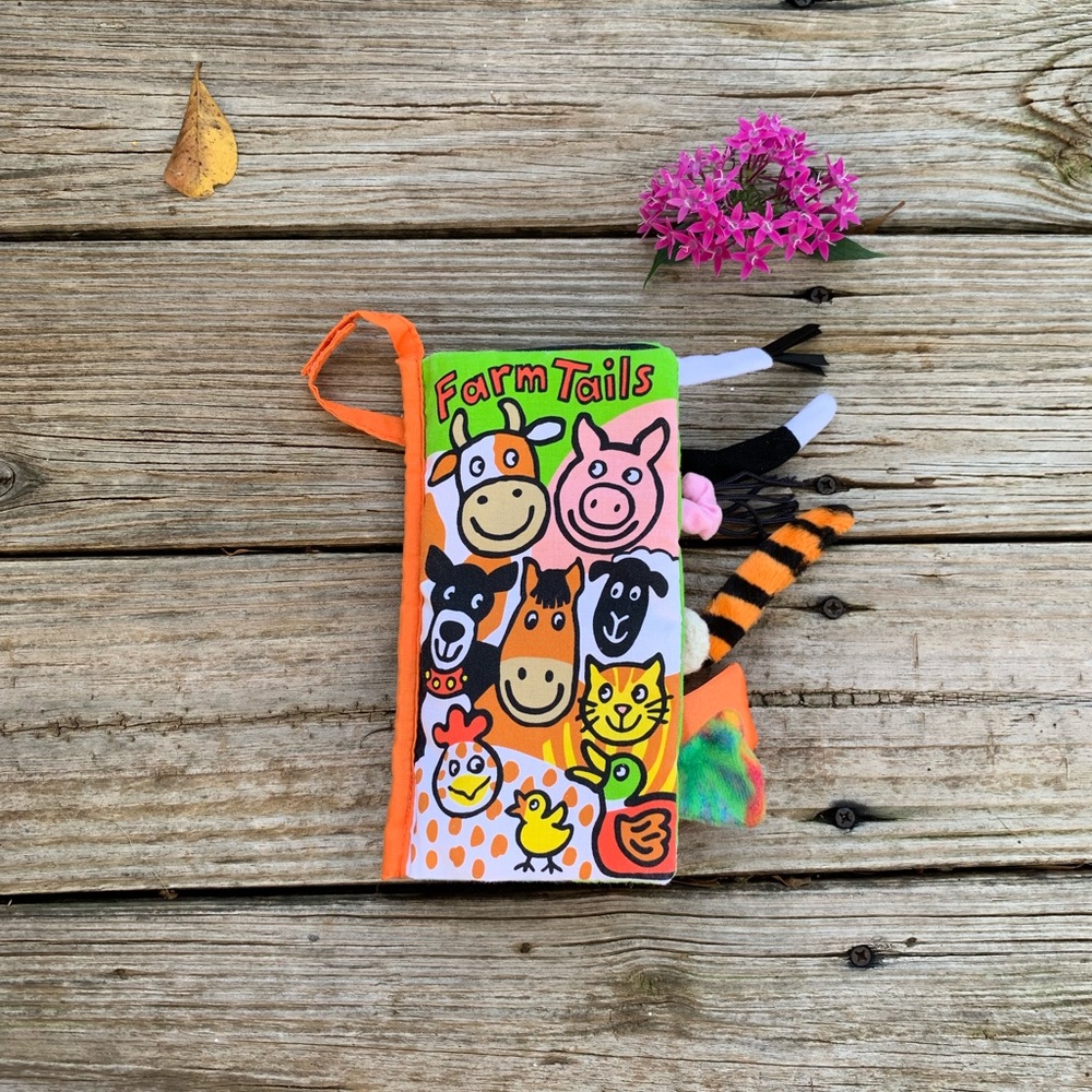 🐮 Jellycat Soft Cloth Fabric Book